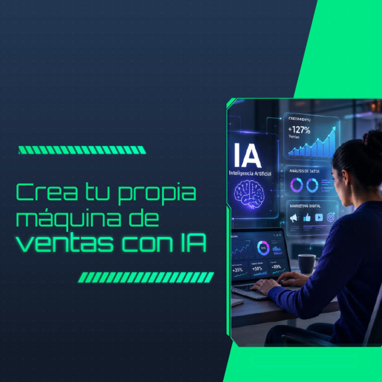 Crea tu propia máquina de ventas con IA – UNIANDINOS